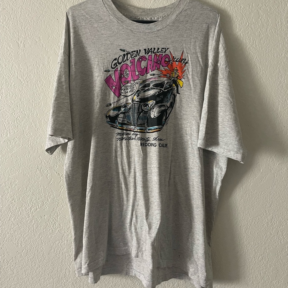 Vintage Single Stitch Beefy Shirt Size XXL Poker Caddy Dick Tracy